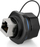 Konektor rrjeti Alcasa IC06-R103 RJ45, i zi
