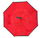 Çadër Blooming Brollies Inside out Plain Red Umbrella, e kuqe/zezë