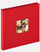 Album fotografish Walther Fun FA-199-R, 18 x 18 cm, i kuq