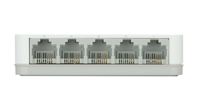 Switch D-Link, GO‑SW‑5E, i bardhë