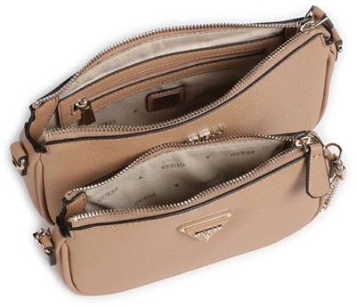 Çantë krahu për femra GUESS mGU3679, bezhë