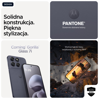 Telefoni Motorola Moto G67, 8GB RAM, 256GB, gri Arctic Seal