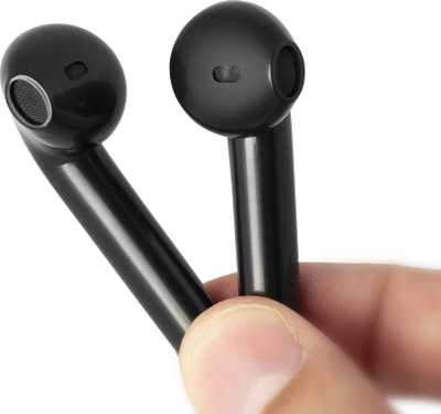 Kufje wireless Streetz TWS-0007, in-ear, Bluetooth, të zeza