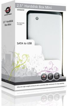 Kuti Hard Disku Mini (CHD2MUW), 2.5", e bardhë