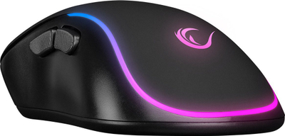 Гејминг глушец Rampage X JAMMER SMX R47, 7200 DPI, RGB, црн