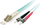 Kabllo fibër optike Equip LWL Patch Cable, 15m, multimode duplex OM3, ngjyrë tyrkiz