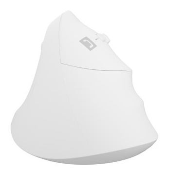 Maus vertikal wireless Natec Crake 2, Bluetooth 5.2, 2400 DPI, i bardhë