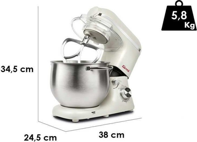 Mikser kuzhine Girmi IM5001, 8L, 1200W, bezhë