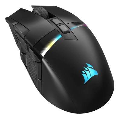 Maus gaming Corsair CH-931A011-EU, pa tela RF dhe Bluetooth, 26000 DPI, i zi