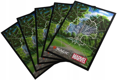Mbrojtëse letra loje Gamegenic Marvel Spider-Man Plains, 105 sleeve matte, art me ngjyra të plota