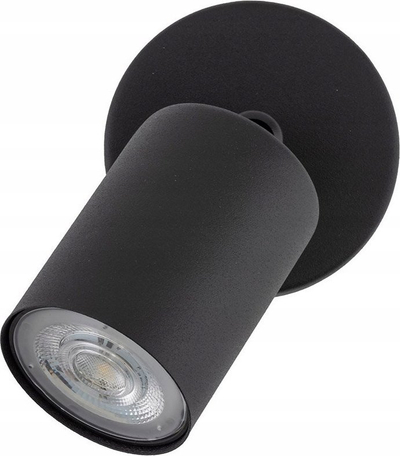 Llambë tavoline TK Lighting Top 5739, 10W, GU10, e zezë