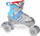 Patina inline Nils Extreme NH18192, 4 në 1, me numra të rregullueshëm 34-38, gri