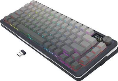 Tastierë gaming Redragon K708GG RGB Pro Flekact, mekanike 75%, wireless, e zezë
