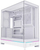 Kuti PC Montech HS02, Mid Tower, panel xhami i temperu, e bardhë