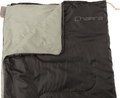 Thes gjumi Easy Camp Chakra Right, verë, poliestër, i zi