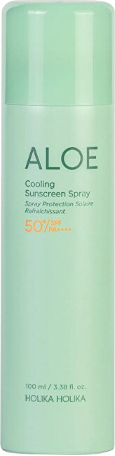Sprej mbrojtës ndaj diellit Holika Holika Aloe Cooling, SPF 50+/ PA++++, 100 ml