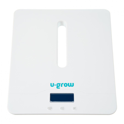Peshore digjitale për trup U-grow, 2 në 1, Bluetooth, e bardhë
