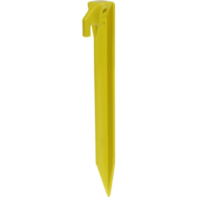 Kunja çadre Redcliffs plastike 23 cm, set me 6 copë, të verdha
