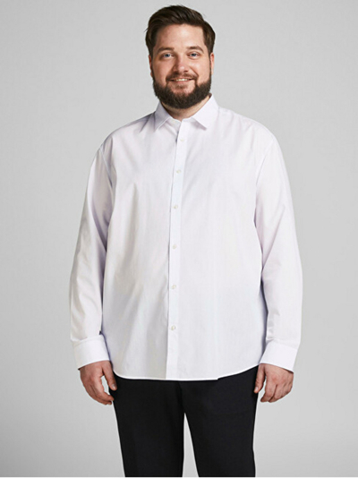 Këmisha për meshkuj Jack&Jones Plus, 2 copë, të bardha/zeza