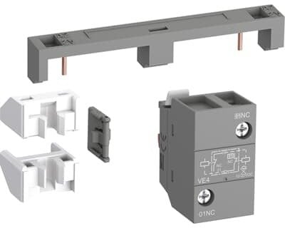Set ndërbllokimi ABB Interlock, mekanik elektrik, për kontaktorë AF09 AF38, gri