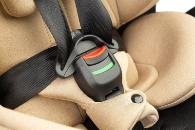 Ullëse makine Caretero Commo i-Size, 40-150 cm, Isofix, bezhë me të zezë