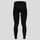Leggins termo Odlo Active Warm, bazë termike, 100% poliester i ricikluar, të zeza