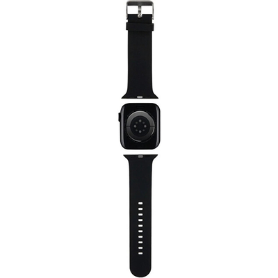 Rrip për orë të mençur Karl Lagerfeld Karl Lagerfeld & Choupette Apple Strap 42/44/45/49, i zi