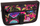 Penar Fandy Pencil Case me flap me zbukurim, tekstil, 20 x 4.5 x 13 cm, shumëngjyrësh