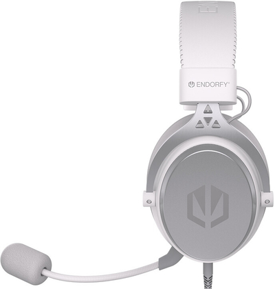 Kufje Endorfy Viro Plus USB Onyx White, të bardha