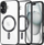 Kutia mbrojtëse Tech-Protect MagFlex për iPhone 16, kompatibile MagSafe, transparente, e tejdukshme