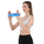 Shirita rezistence për fitnes EneroFit, set me 5 copa, nivele të ndryshme, blu
