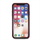 Mbulesë telefoni Mercedes-Benz për iPhone X, silikon, e kuqe