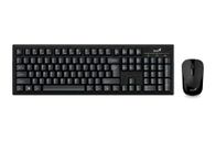 Set tastierë dhe maus Genius KM-810, wireless, 1000 dpi, i zi
