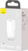 Adapter Baseus GaN2 Lite Fast PPS 65W USB, i bardhë