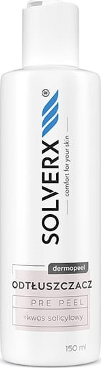 Solucion fytyre Solverx Dermopeel Degreaser, 150ml, me acid salicilik
