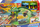 Set lodrash Hot Wheels Monster Trucks Dragon Demolition, 2 kamionë 1:64, lëshues i dyfishtë, shumëngjyrësh