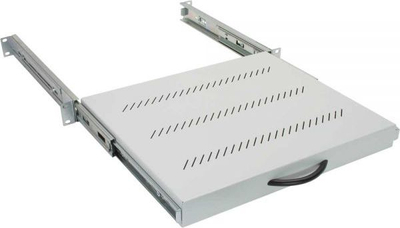 Rafte rrëshqitës për rack Triton RAC-UP-X31-A1, 1U, 19", gri RAL 7035