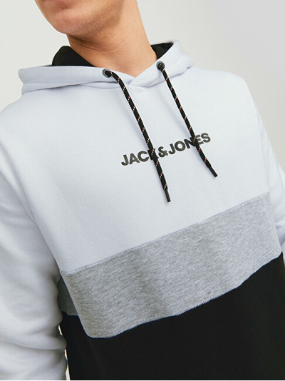 Duks Jack&Jones JJEREID Regular Fit 12233959 i bardhë