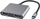 Dock USB C MicroConnect USB3.1CHDMIX2, 2x HDMI, 4K, gri