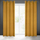 Perde blackout Eurofirany Drape 386927, 140x250cm, poliester, ngjyrë mustardë