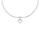 Pendant për varëse/ byzylykë Daniel Wellington Charms DW00401051, i argjendtë