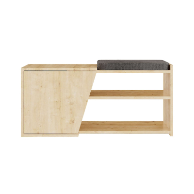 Stol Decortie Fiona (104 x 37 x 47 cm), kafe e hapur