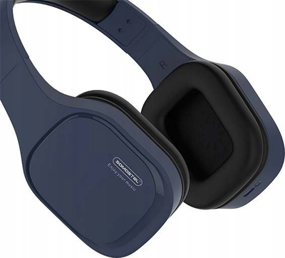 Kufje Somostel CK15, Bluetooth 5.0, Over Ear, blu