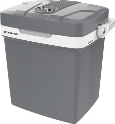 Frigorifer udhëtimi Berdsen BR-CF27, 27L, 12V dhe 230V, gri