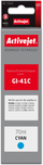 Kartrixh boje Activejet AC-G41C, 70ml, XL, cyan