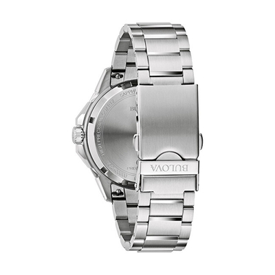 Orë dore për burra Bulova Marine Star Precisionist, e argjendtë