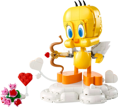 Set ndërtimi LEGO Looney Tunes 40824 Tweety Bird, 412 pjesë, për moshat 12+, i verdhë