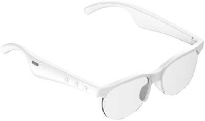 Спортски безжични очила 4smarts SoundGlasses Sport 2, со вградени слушалки, бели