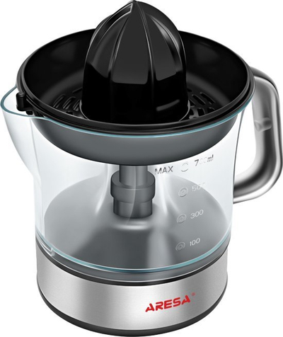 Shtrydhëse agrumesh ARESA AR-2503, 40W, enë 700 ml, e zezë