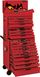 Set veglash auto Teng Tools 1001 Copë me karrocë, profesionale, e kuqe